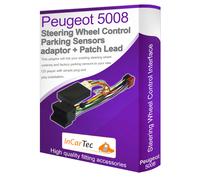 Peugeot 5008 Auto Stereo Sterzo Ruota Controllo Cavo Con Reversibile Sensore