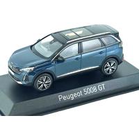 Peugeot 5008 GT 2020 Celebes Blu Met. 1:43 NOREV 473925 Modello Auto Metallo