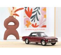 1969 Peugeot 504 Cabriolet Rojo Andaluz 1:18 Norev 184818