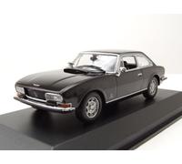 Peugeot 504 Coupè 1976 Antracite Modellino Auto 1:43 Maxichamps