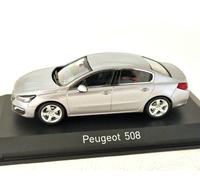 Peugeot 508 2014 NOREV 1:43 Argento Modello Auto Metalllo con OVP