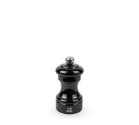 PEUGEOT - Bistro 10 cm Salt Mill - Classic Grind System - Made with PEFC Certified Wood - Lifetime Guaranteed Mechanism - Made in France - Bistrorama - Black Colour