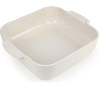 Peugeot casseruola quadrata Appolia, pirofila, ceramica, ecru, 28 cm, 60169