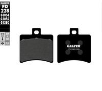 Peugeot Città Stella 125 2011-2024 Galfer Posteriore Pastiglie Freno