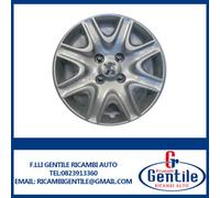 PEUGEOT COPPA RUOTA 15" 1 COPRICERCHIO COPPA RUOTA BORCHIA COPRI RUOTA