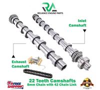 Peugeot DV5R 1.5L Diesel 8MM Catena 22 Denti Ingresso Scarico Albero a Camme Kit