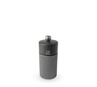 PEUGEOT - Macinapepe Line 12 cm + pepe nero - Regolazione classica della macinatura - Alluminio e legno con sigillo PEFC - Colore carbonio