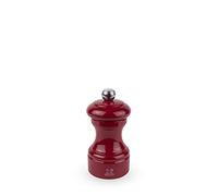 Peugeot - Macinasale Bistro 10 cm - Sistema di macinazione classico - Realizzato in legno certificato PEFC - Meccanismo garantito a vita - Made in France - Bistrorama - Colore rosso