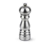 PEUGEOT - Macinasale Paris Chef u'Select 18 cm - 6 gradi di macinatura preimpostati - Innovativo meccanismo di macinazione Zirlion per sale fine polvere - In acciaio inox - Know-how francese