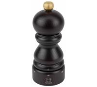 PEUGEOT - Macinasale Paris u'Select 12 cm - 6 gradi di macinatura preimpostati - Innovativa macina Zirlion per sale fine polvere - In legno certificato PEFC - Know-how francese - Colore cioccolato
