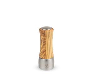 Peugeot Madras 36140 - Macinapepe manuale, altezza 16 cm, in legno d'ulivo