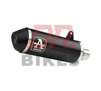 Peugeot Metropoli 400 2017-2021 Arrow Urban Alluminio Scuro Silenziatore con E