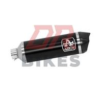 Peugeot Metropoli 400 2017-2021 Arrow Urban Alu Dark Silenziatore con Carbonio