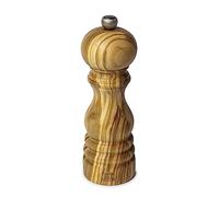 Peugeot Paris Moulin à poivre manuel, Réglage mouture classique, Couleur : Laqué noir, vita: 18 cm, Matière: Bois, 1870418, legno d'ulivo