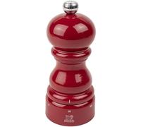 PEUGEOT - Paris u'Select - Macinasale da 12 cm, 6 impostazioni predefinite, in legno certificato PEFC, prodotto in Francia, colore rosso passione lucido