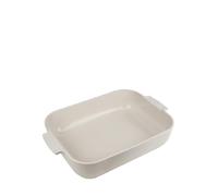 (TG. 40 cm) PEUGEOT PSP60008 Appolia Pirofila Rettangolare 40cm, Ceramica, Ecru