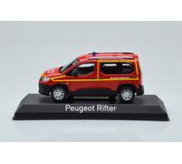Peugeot Rifter Pompiers Secours Medical Rosso 1:43 Norev | 479070