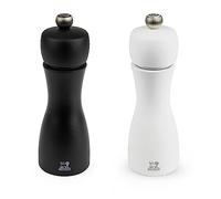 Peugeot Tahiti Duo 2/24260 Set macinapepe e macinasale, 15 cm, opaco, colore: Bianco e Nero