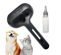 PEUILLE PEIL PEUILLE - Brusque de Cat efficace, toeletteur de vaporizzisation facile à nettoyer | outil de de depilation confortable, peigne à réservoir à haut volume, fixation de massage rel