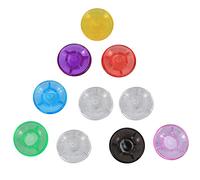 Peukerty 10Pcs Effetto Del Pedale Della Chitarra Pedale Del Chiodo Cap Amplificatori di Colore Interruttore A Pedale Chitarra Manopole Protector