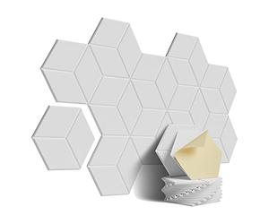 Peukerty 12 PACK, isolanti acustici autoadesivi, per isolamento acustico e trattamento acustico ()