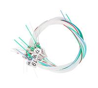 Peukerty Corde complete 1 set di 19 corde di ricambio in nylon per arpa a sette corde per arpa a sette corde per arpa a sette corde