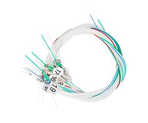 Peukerty Corde complete 1 set di 19 corde di ricambio in nylon per arpa a sette corde per arpa a sette corde per arpa a sette corde