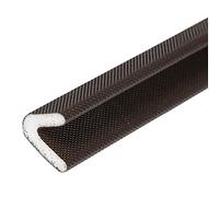 Peukerty Stripping meteo per porta/finestre X 26 piedi di lunghezza, striscia meteo adesiva a forma di V telaio per porte e finestre,