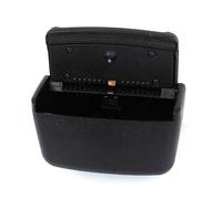 Peukerty Supporto per posacenere LED blu rettangolare in nera per auto