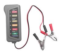 Peukerty Tester per batteria e alternatore per auto da 12 V - Stato batteria di prova e ricarica 'alternatore (indicazione LED)