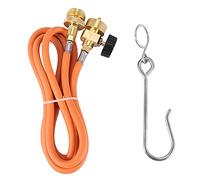 Peukerty Tubo flessibile per torcia per saldatura CGA600 1,5 m (5 piedi) per kit di estensione torcia MAPP