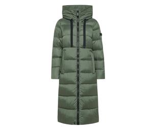 Peuterey, ,Coats ,Donna ,Verde ,L Giacca Lunga Impermeabile con Cappuccio