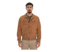 Peuterey - Destiny Suede 02 Leather Harrington Jacket - - Jackets - Uomo - Marrone - 2XL