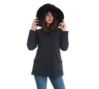 PEUTEREY - Donna DONNET KL Fur NER Piumino Parka Liscio Nero Slim Fit - Taglia 46