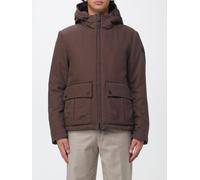 PEUTEREY Giacca a vento Dougal corta in nylon con cappuccio e imbottitura PrimaLoft S Caffe