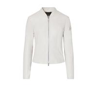 Peuterey - Giacca biker corta in nappa tinta - - Jackets - Donna - Bianco - S