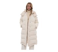Peuterey - Giacca Lunga Imbottita con Cappuccio Rimovibile - - Coats - Donna - Beige - M
