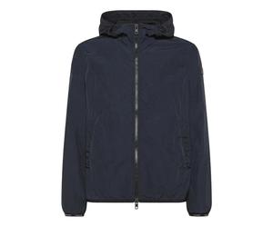 Peuterey - Giubbotto A Vento Blu Stile Crespato - - Jackets - Uomo - Blu - S