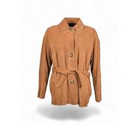 Peuterey, ,Jackets ,Donna ,Marrone ,S Machuca Suede Jacket