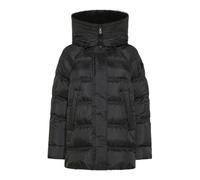 Peuterey, ,Jackets ,Donna ,Nero ,M Giacca in pelliccia nera con piumino Stile urbano