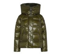 Peuterey, ,Jackets ,Donna ,Verde ,L Giacca Invernale in Piumino con Vera Pelliccia