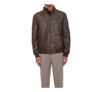 Peuterey, ,Jackets ,Uomo ,Marrone ,M Giubbotti Sportivi in Pelle Marrone