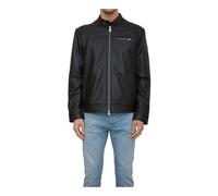 Peuterey, ,Jackets ,Uomo ,Nero ,M Saugaro Leather Jacket