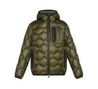 Peuterey, ,Jackets ,Uomo ,Verde ,M Giubbotto Verde con Motivo Geometrico