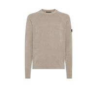 Peuterey, ,Knitwear ,Uomo ,Grigio ,L Sironi Chenille Crew Neck Sweater