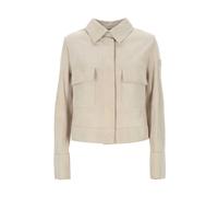 Peuterey - Lya Suede Leather Jacket - - Jackets - Donna - Beige - 2XS