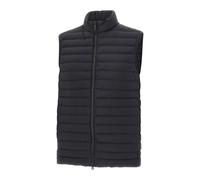 Peuterey, ,Jackets ,Uomo ,Nero ,XL Gilet Nero con Logo Scritta