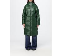 PEUTEREY Piumino lungo in nylon trapuntato con cappuccio e imbottitura in piuma 40 Verde
