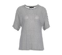 Peuterey, ,Tops ,Donna ,Blu ,S T-shirt a Righe Blu con Girocollo