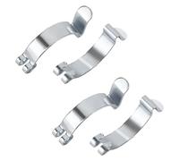 PEUTIER 4 Pezzi di Clip Filtro Aria, Clip in Metallo per Coperchio del Filtro Dell'Aria Clip a Molla per Coperchio Della Scatola Dell'Alloggiamento Accessori per Morsetto per Auto per Toyota